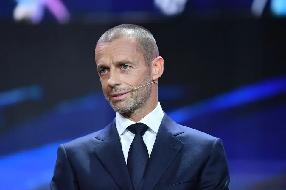 El presidente de la UEFA, Aleksander Ceferin. / Harold Cunningham