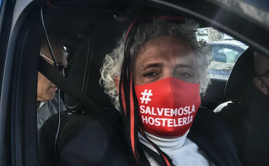 El presidente de la Asociaci&oacute;n Empresarial de Hosteler&iacute;a de Cantabria (AEHC), &Aacute;ngel Cuevas. / HARDY