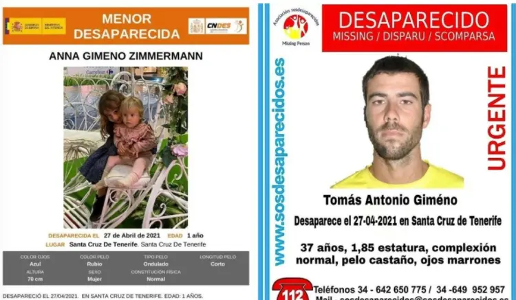 Desaparecidas dos menores de edad y un hombre de 37 a&ntilde;os en Tenerife.