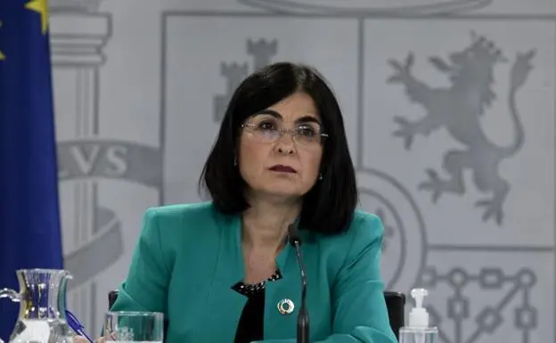 La ministra de Sanidad, Carolina Darias. / EP
