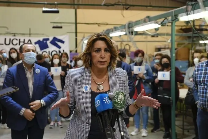 La secretaria general del PSOE de Andaluc&iacute;a, Susana D&iacute;az, en una foto de archivo.