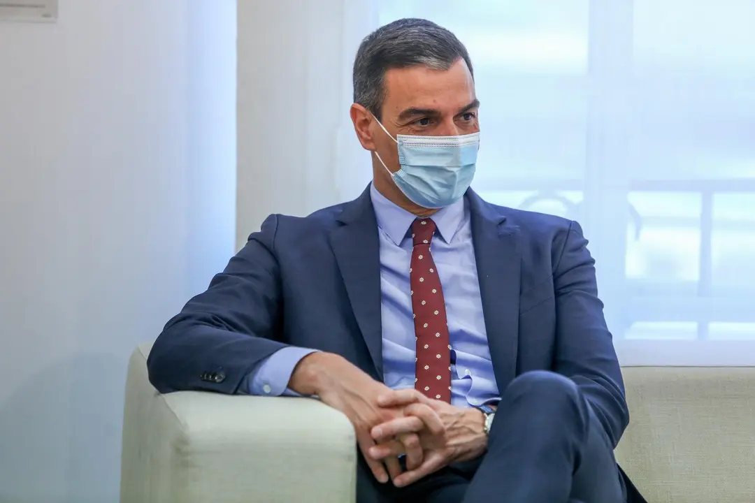 El presidente del Gobierno, Pedro S&aacute;nchez