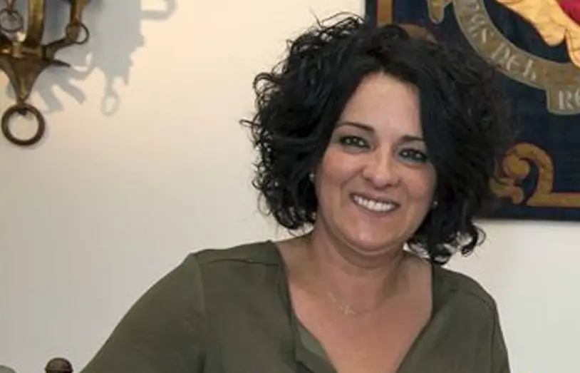 La presidenta de la Junta Vecinal de Escobedo, Mar&iacute;a &Aacute;ngeles V&iacute;a.