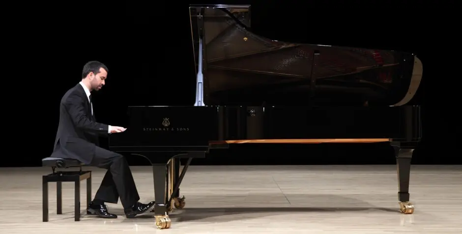 El pianista c&aacute;ntabro Jos&eacute; Imhof.