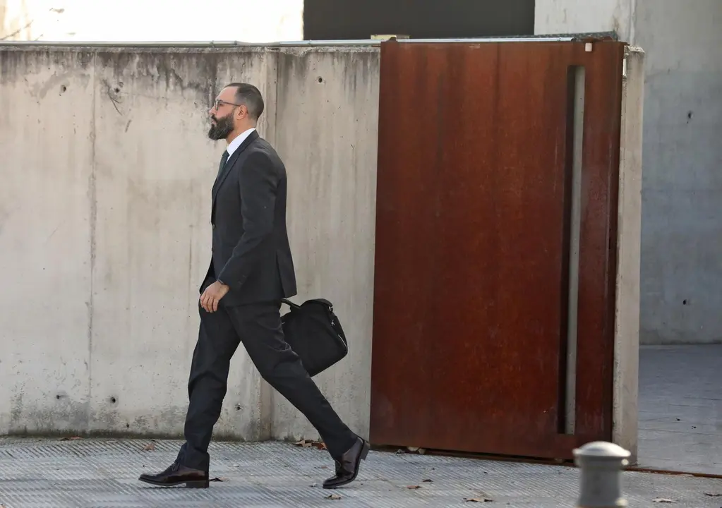 Archivo - El teniente coronel de la Guardia Civil que investig&oacute; el 1-O, Daniel Baena, a su salida de la Audiencia Nacional tras prestar declaraci&oacute;n como testigo