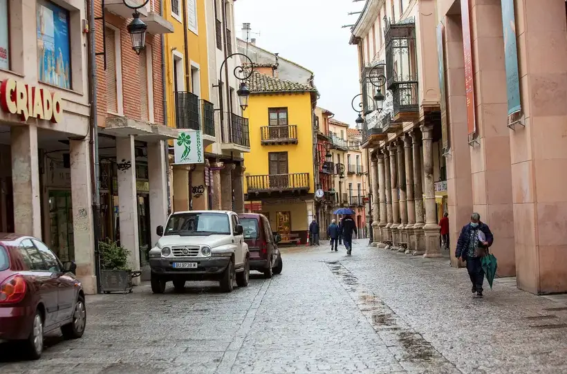 Calle de Aranda de Duero. EFE