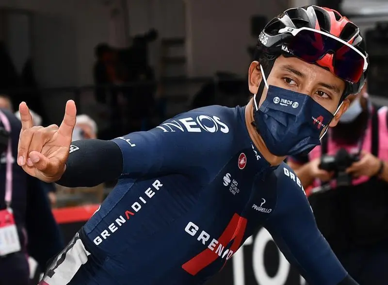 El colombiano Egan Bernal.