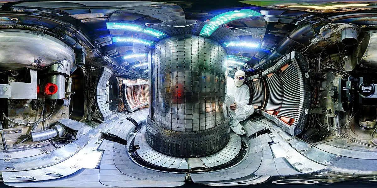 El reactor de fusi&oacute;n tokamak EAST.