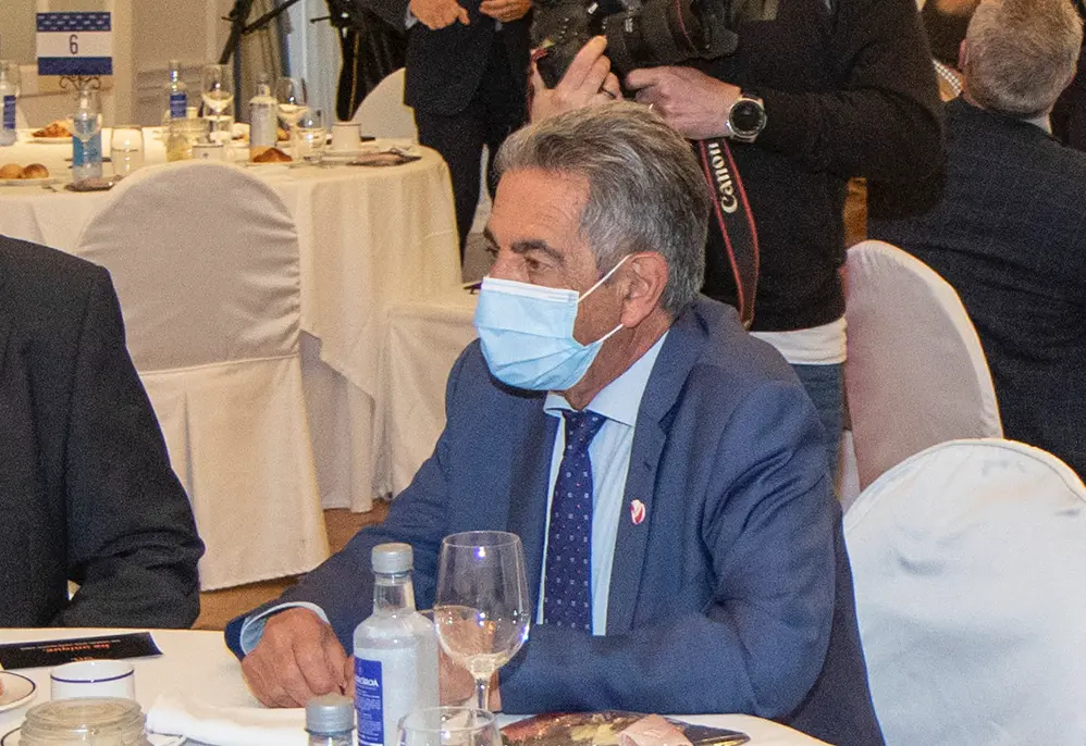 El presidente de Cantabria, Miguel &Aacute;ngel Revilla.
