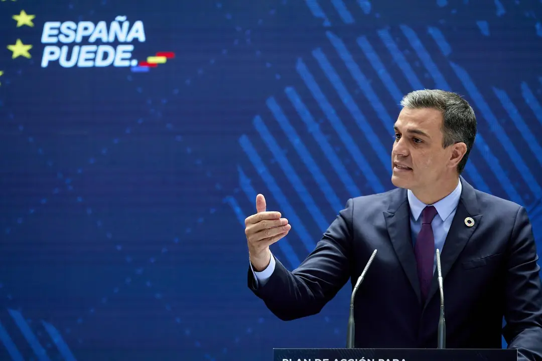 El presidente del Gobierno, Pedro S&aacute;nchez
