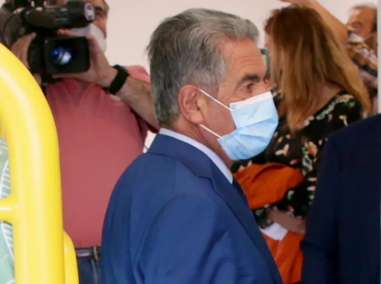 El presidente de Cantabria, Miguel &Aacute;ngel Revilla.