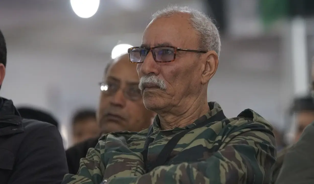 El l&iacute;der del Frente Polisario, Brahim Gal.