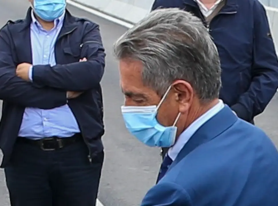 El presidente regional durante un acto en Ampuero. / ALERTA