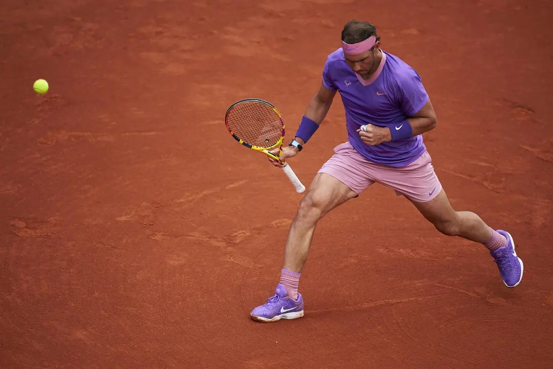 Archivo - El tenista espa&ntilde;ol Rafa Nadal, en su victoria sobre el bielorruso Ilya Ivashka en segunda ronda del Barcelona Open Banc Sabadell 2021