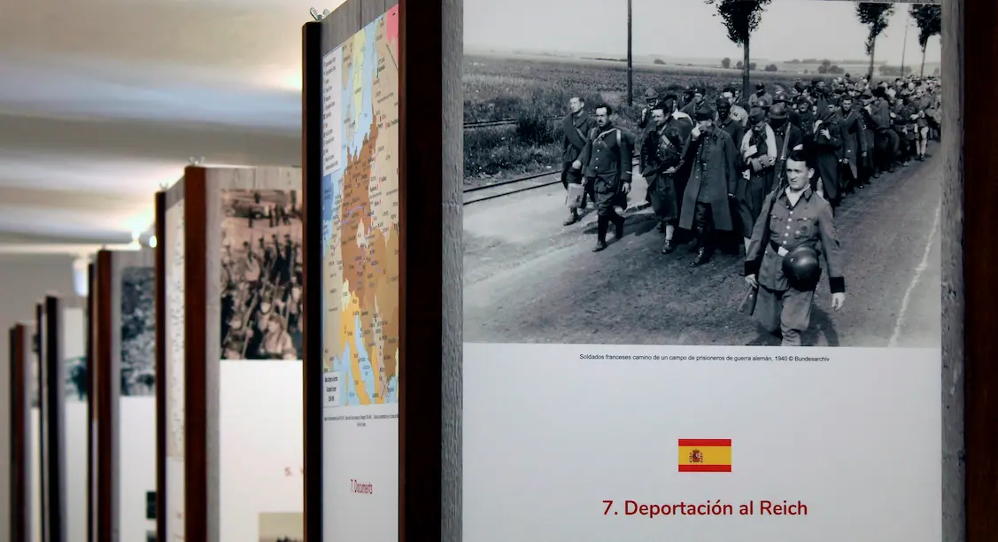 Berl&iacute;n inaugura este jueves una exposici&oacute;n titulada "Rotspanier" ("Espa&ntilde;oles rojos") que busca arrojar luz sobre la odisea menos conocida de alrededor de 140.000 refugiados republicanos de la Guerra Civil espa&ntilde;ola, 100.000 de ellos hombres forzados a trabajar para el r&eacute;gimen nazi en Francia, Alemania, &Aacute;frica del Norte y las islas del Canal. EFE/Dokumentationszentrum