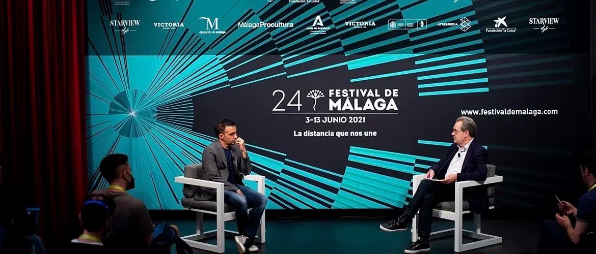 Alejandro Amen&aacute;bar en el 24 Festival de Cine de M&aacute;laga