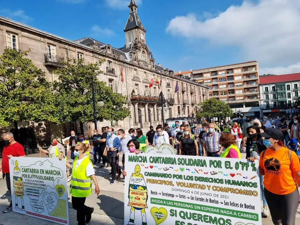 Marcha 0,77% a su paso por Torrelavega