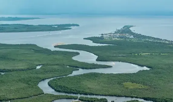 Underwater avalanche travelled more than 1,100km from the mouth of the river Congo, damaging submarine cables and interrupting internet traffic Photograph: guenterguni/Getty Images/iStockphoto