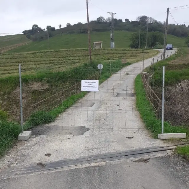 Uno de los puentes de Adif en Val de San Vicente