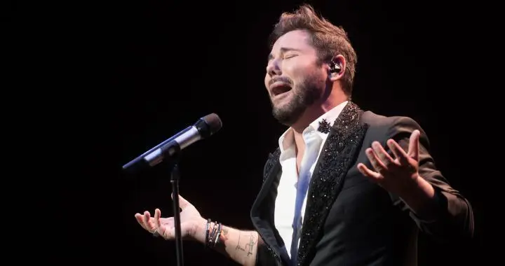 Miguel Poveda en concierto.