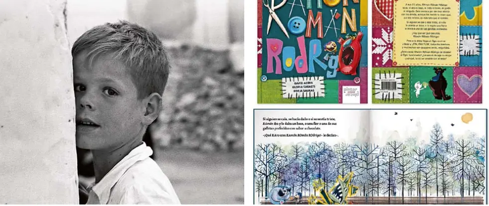Detalle de los libros &lsquo;Los ingratos&rsquo; de Pedro Sim&oacute;n (i) y &lsquo;Ram&oacute;n Rom&aacute;n Rodrigo&rsquo; de David Acera (d) que estar&aacute;n este fin de semana en la Feria del libro de Santander y Cantabria. / alerta