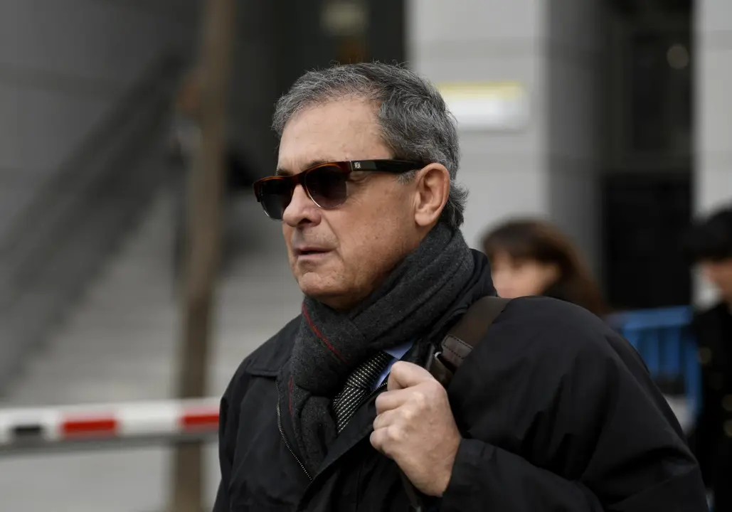 Archivo - El empresario e hijo primog&eacute;nito del expresidente de la Generalitat de Catalu&ntilde;a Jordi Pujol, Jordi Pujol Ferrusola, a su salida de la Audiencia Nacional tras declarar en calidad de investigado por un nuevo posible delito de blanqueo en relaci&oacute;n 