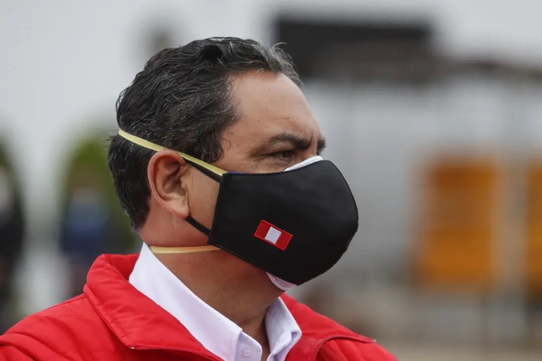 Archivo - El exministro del Interior de Per&uacute;, Jorge Montoya
