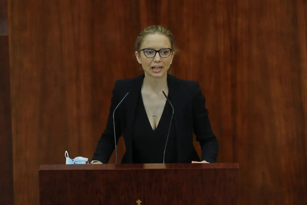 Carolina Alonso, portavoz de Unidas Podemos