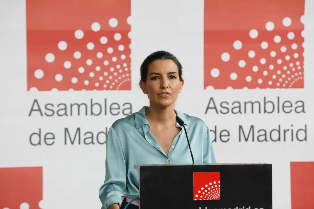 La candidata de Vox a las elecciones de la Comunidad de Madrid, Roc&iacute;o Monasterio