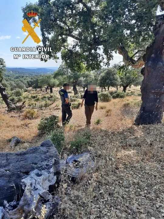 La Guardia Civil localiza a un hombre desaparecido en Barcarrota
