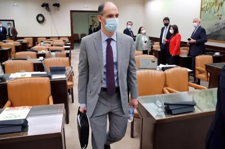 El inspector jefe de la Polic&iacute;a Nacional y responsable de la investigaci&oacute;n sobre la trama de corrupci&oacute;n G&uuml;rtel en el PP, Manuel Morocho. EFE/ Juan Carlos Hidalgo/Archivo