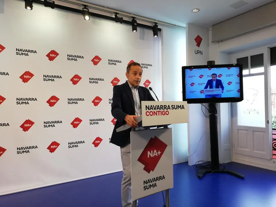Juan Luis S&aacute;nchez de Muni&aacute;in, parlamentario de Navarra Suma