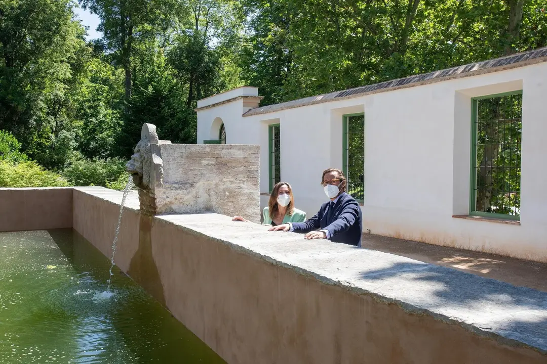 Roc&iacute;o D&iacute;az y Antonio Granados, en el Carmen de Pe&ntilde;apartida