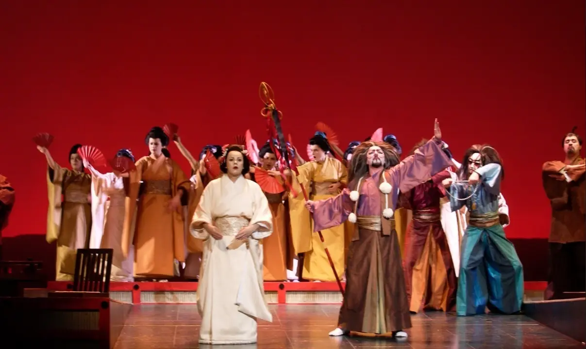 Imagen de la &oacute;pera "Madama Butterfly".