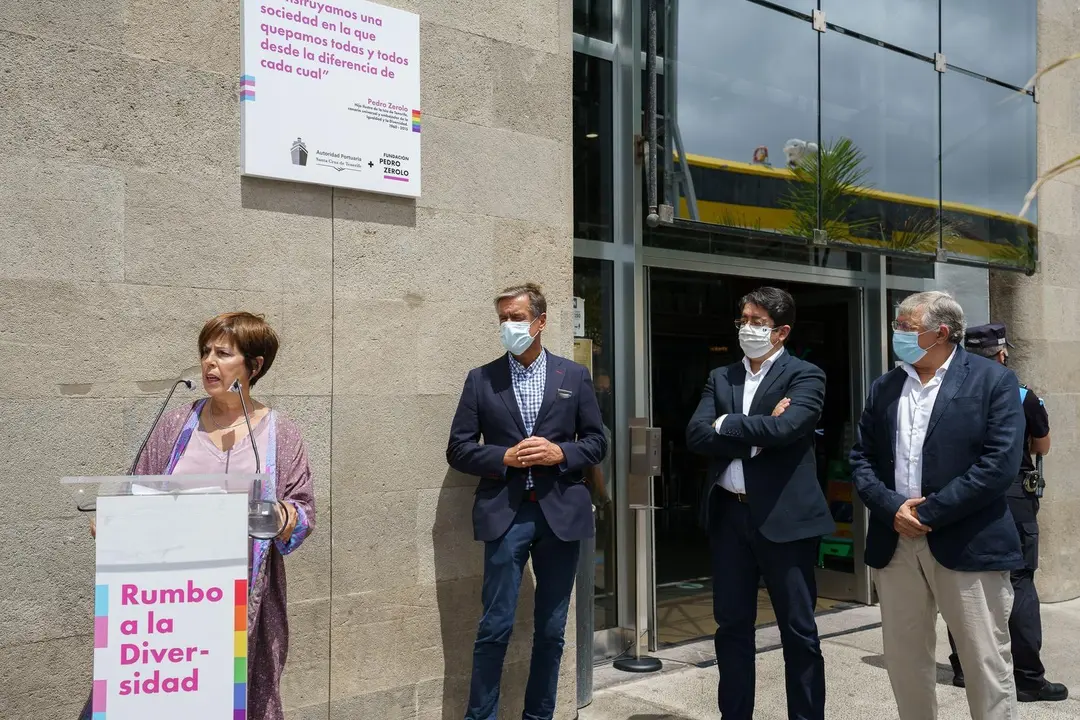 Presentaci&oacute;n del proyecto que difunde el legado del activista Pedro Zerolo en los puertos de Santa Cruz de Tenerife