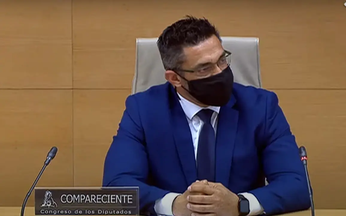 Sergio R&iacute;os, ex chofer de B&aacute;rcenas, ante la comisi&oacute;n Kitchen el Congreso