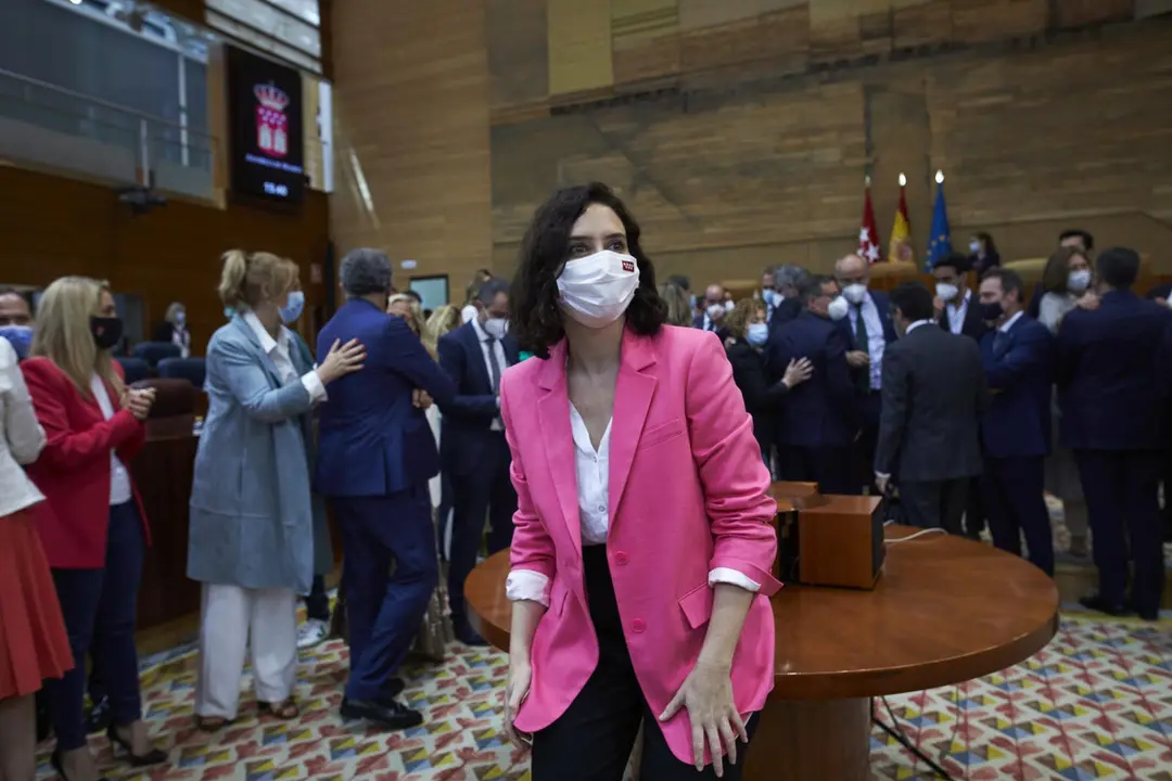 La presidenta de la Comunidad de Madrid, Isabel D&iacute;az Ayuso.