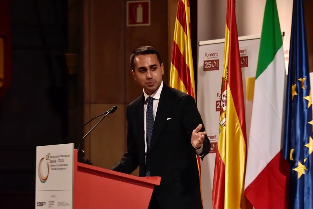 El Ministro de Asuntos Exteriores y Cooperacion internacional de Italia, Luigi di Maio