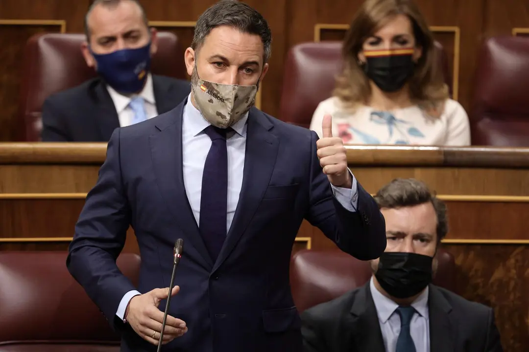 El l&iacute;der de Vox, Santiago Abascal