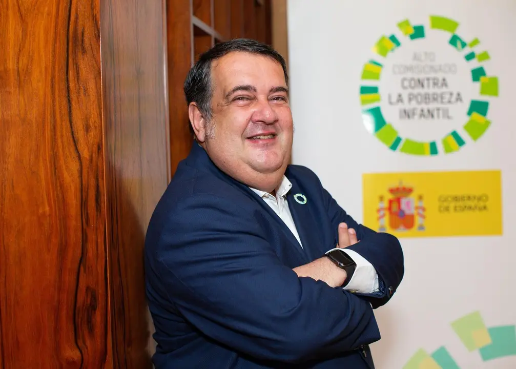 El alto comisionado para la lucha contra la Pobreza Infantil, Ernesto Gasco.