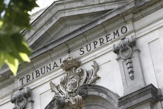 Archivo - Fachada de la sede del Tribunal Supremo