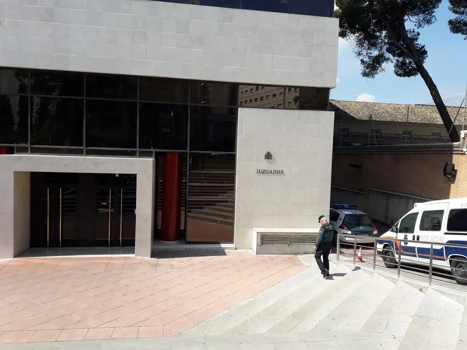 Archivo - Edificio judicial.