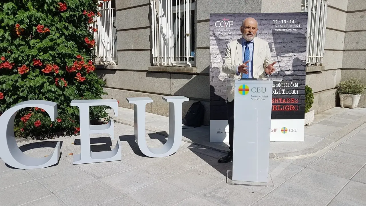 Rafael S&aacute;nchez Saus, director del Congreso Cat&oacute;licos y Vida P&uacute;blica