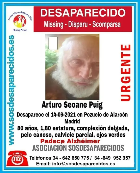 La Polic&iacute;a busca en el monte de Pozuelo a un anciando con Alzh&eacute;imer desaparecido desde el lunes