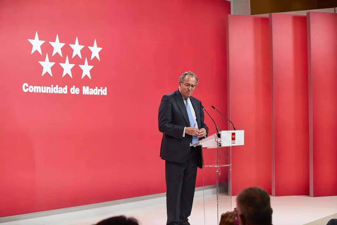El consejero de Educaci&oacute;n, Universidades, Ciencia y portavoz del Gobierno, Enrique Ossorio