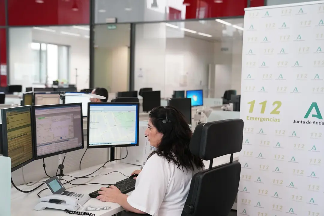 Archivo - Sala de Emergencias 112 Andaluc&iacute;a.