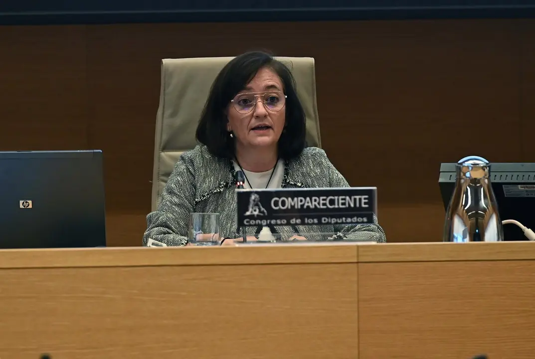 Archivo - La presidenta de la Autoridad Independiente de Responsabilidad Fiscal (AIReF), Cristina Herrero