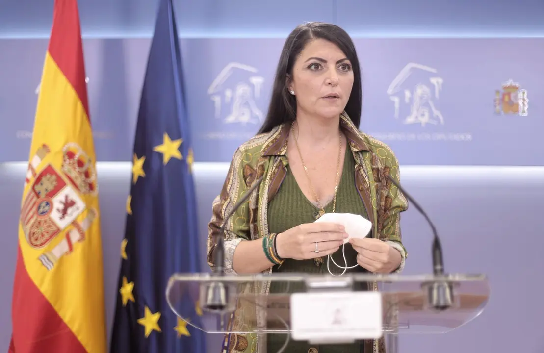 La secretaria general del Grupo Parlamentario Vox en el Congreso, Macarena Olona