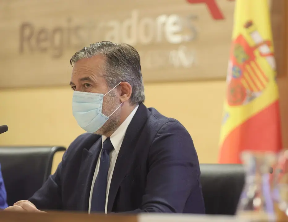 El consejero de Justicia, Interior y V&iacute;ctimas en funciones de la Comunidad de Madrid, Enrique L&oacute;pez, inaugura la jornada formativa sobre la nueva herramienta contra la ocupaci&oacute;n ilegal de viviendas con la que contar&aacute;n los cuerpos de Polic&iacute;a Local de la re