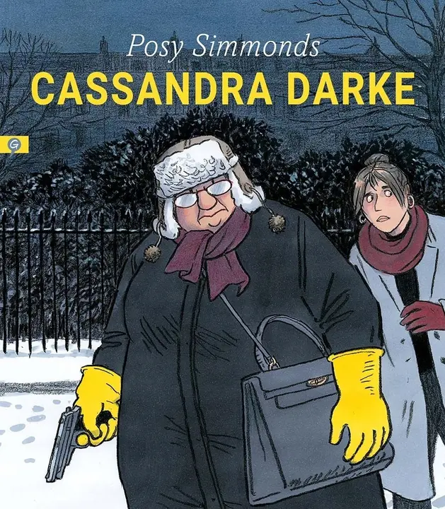 Portada de 'Cassandra Darke', de Posy Simmonds